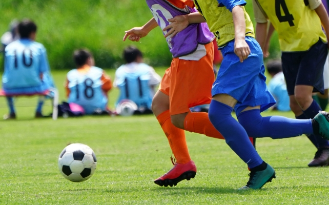 写真: サッカー